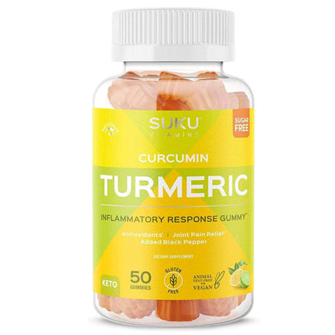 SUKU Vitamins, Curcumin Turmeric Lemon Lime, 50 Count SUKU Vitamins