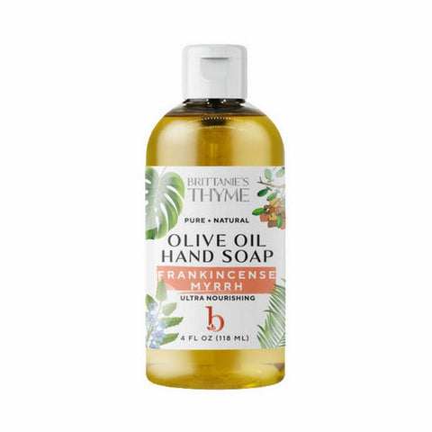 Brittaine's Thyme, Liquid Hand Soap Frankincense & Myrrh, 4 Oz Brittaine's Thyme
