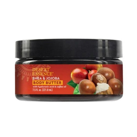 Desert Essence, Body Butter Shea & Jojoba, 7.5 Oz Desert Essence