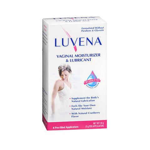 Vaginal Moisturizer & Lubricant Pre-Filled Applicators 6 Count by Luvena
