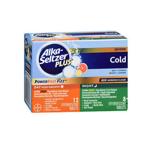Alka-Seltzer, Day Night Cold, 20 Tabs Alka-Seltzer