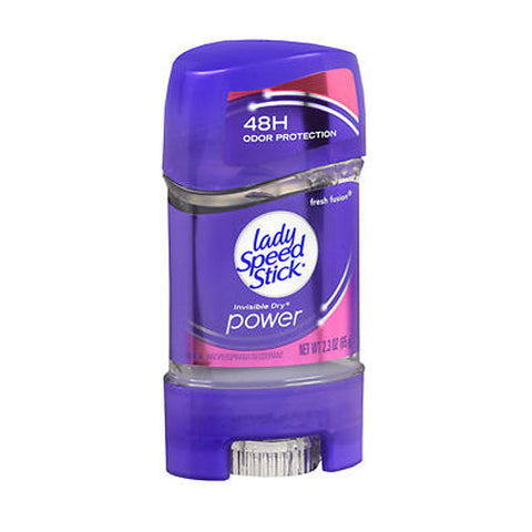 Lady Speed Stick, Invisible Dry Power Antiperspirant & Deodorant Fresh Fusion, 2.3 Oz Lady Speed Stick