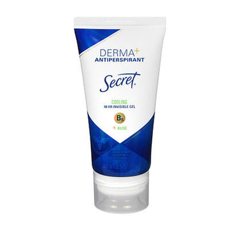 Secret, Derma+ Antiperspirant And Deodorant Cooling Plus Invisible Gel, 2.5 Oz Secret