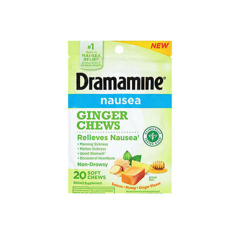Chloraseptic, Ginger Chews, 20 Chews Dramamine