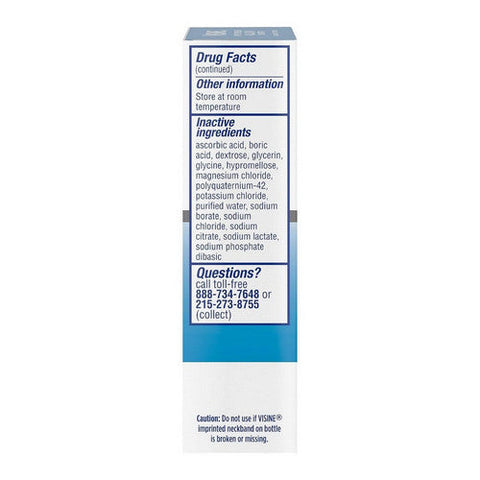 Neutrogena, Visine Dry Eye Relief All Day Comfort Lubricant Eye Drops, 0.5 Oz Visine
