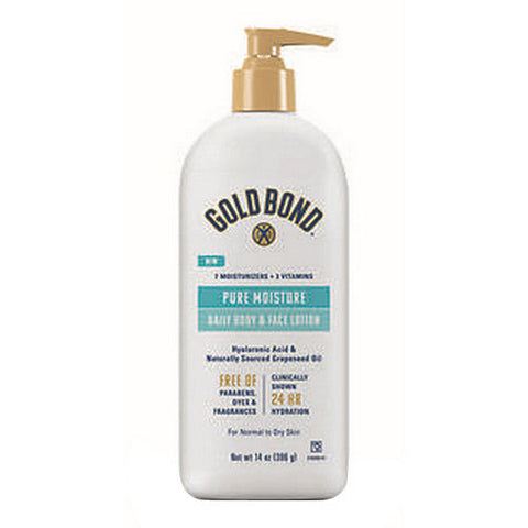 Gold Bond, Pure Moisture Lotion, 14 Oz Gold Bond