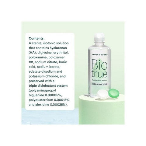Bausch + Lomb, Biotrue Hydration Plus Multi-Purpose Solution, 10 Oz Bausch + Lomb