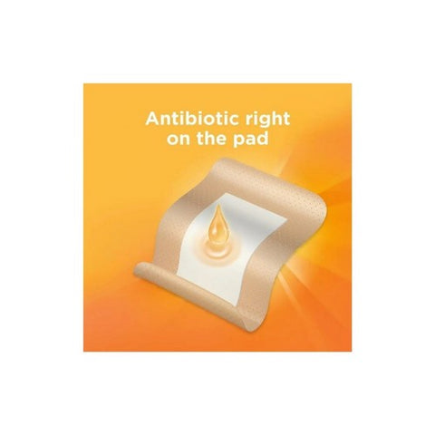 Band-Aid, Infection Defense With Neosporin Adhesive Cover Large 3 1/2 X 4 1/2 Inch, 6 Count Band-Aid