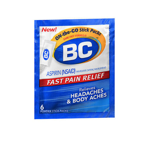 Phazyme, Pain Relief Powder Stick Packs, 6 Count BC