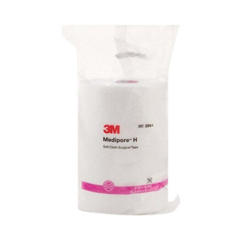 3M, Medipore H Cloth Medical Tape 4 Inch x 10 Yard White, 1 Roll