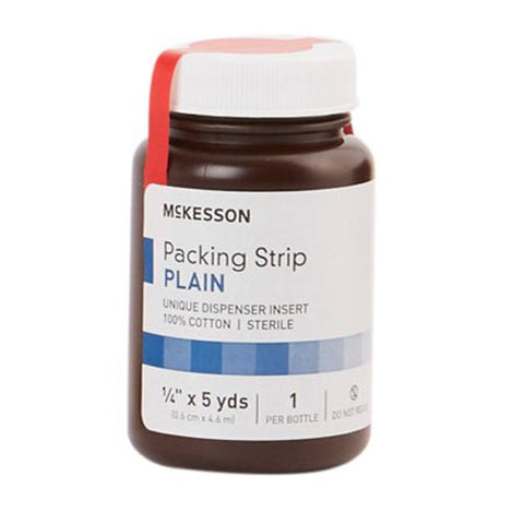 McKesson, Nonimpregnated Wound Packing Strip + Inch x 5 Yard, Count of 1 McKesson