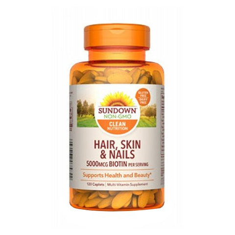 Hair, Skin & Nails 120 Count by Sundown Naturals