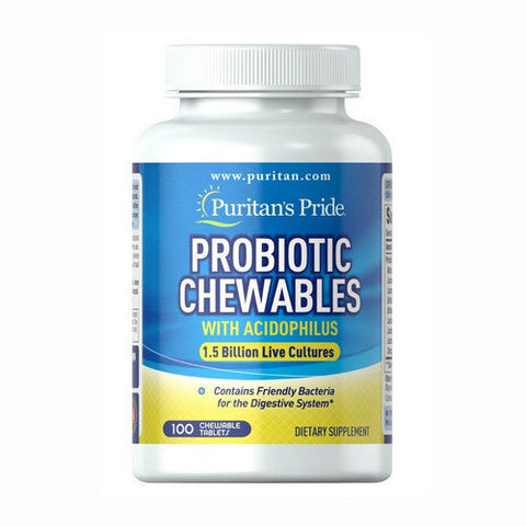 Puritan's Pride, Probiotic Acidophilus, 100 Chewables Puritan's Pride