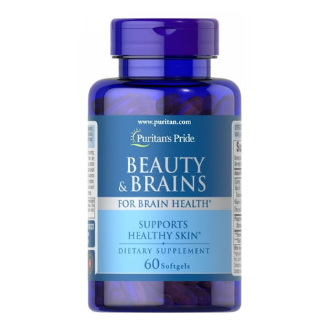 Puritan's Pride, Beauty & Brains, 60 Softgels Puritan's Pride