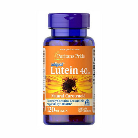 Puritan's Pride, Lutein with Zeaxanthin, 40 Mg, 120 Softgels Puritan's Pride