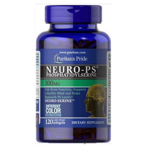 Puritan's Pride, Neuro-PS (Phosphatidylserine), 100 mg, 120 Softgels Puritan's Pride