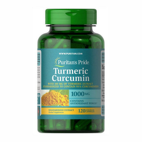 Puritan's Pride, Turmeric Curcumin with Bioperine, 1000 mg, 120 Capsules Puritan's Pride