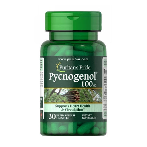 Puritan's Pride, Pycnogenol, 100 mg, 30 Capsules Puritan's Pride