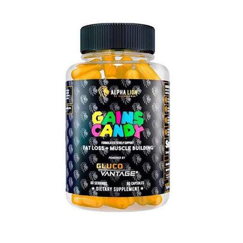 Alpha Lion, Gains Candy Glucovantage, 60 Each Alpha Lion
