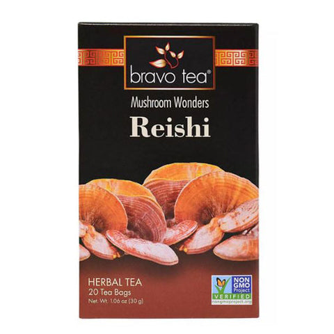 Bravo Tea & Herbs, Reishi Tea, 20 Bags Bravo Tea & Herbs