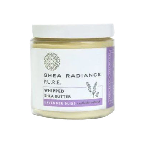 Shea Radiance, Whipped Shea Butter With Colloidal Oatmeal Lavender, 5 Oz Shea Radiance