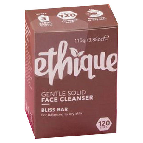 Ethique, Bliss Bar - Solid Face Cleanser, 3.88 Oz Ethique