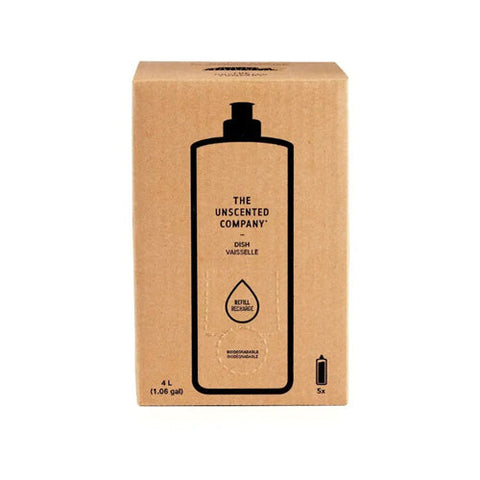 The Unscented Company, Liquid Dish Soap Home Refill, 135.2 Oz The Unscented Company
