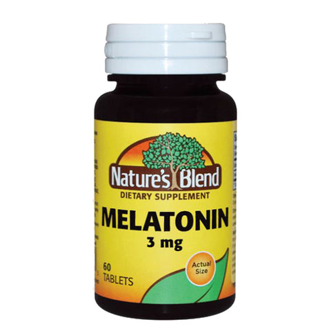 Melatonin 60 Tabs by Nature's Blend