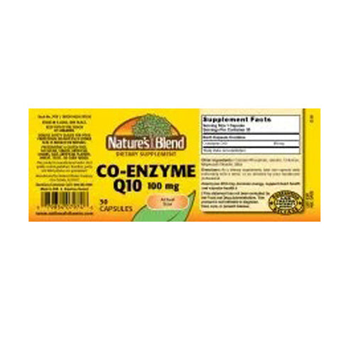 Nature's Blend, Coenzyme Q10, 100 Mg, 30 Caps Nature's Blend