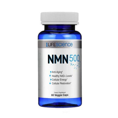 1Lifescience, NMN500, 60 VegCaps 1Lifescience