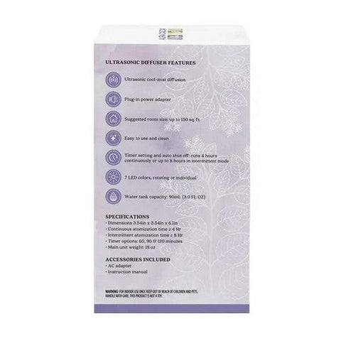 Aura Cacia, Lunar Ultrasonic Essential Oil Diffuser, 1 Count Aura Cacia