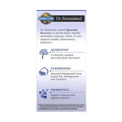 Garden of Life, Dr. Formulated Quercetin Recovery, 30 Tabs Garden of Life