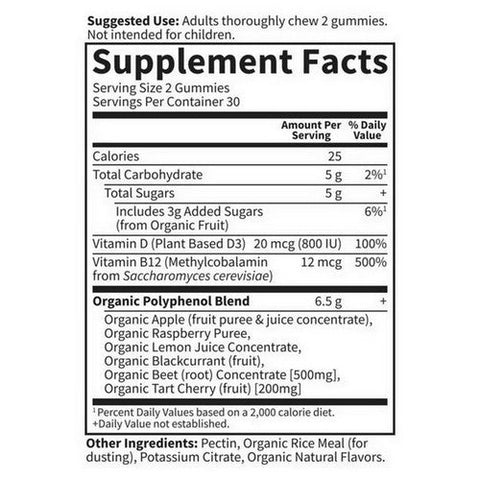 Garden of Life, Beets Raspberry, 60 Count Garden of Life