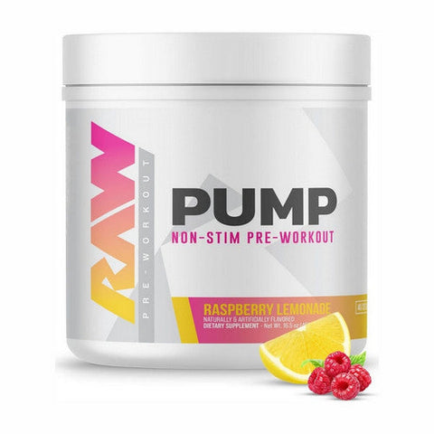 Raw Nutrition, Raw Pump Raspberry Lemonade, 492 Grams Raw Nutrition