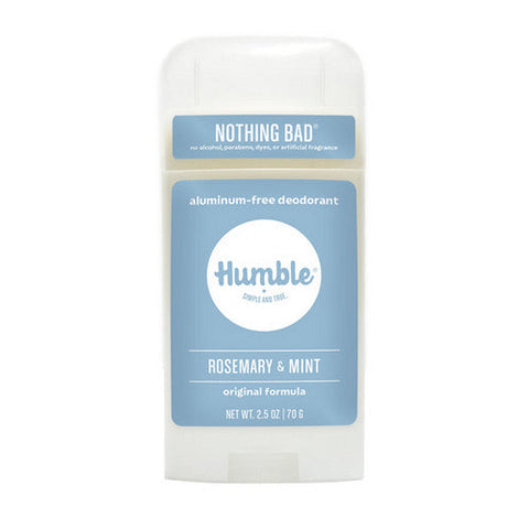 Humble Brands, Deodorant Original Formula Rosemary And Mint, 2.5 Oz Humble Brands