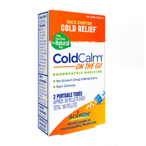 Boiron, Coldcalm On the Go Pellets, 160 Pellets