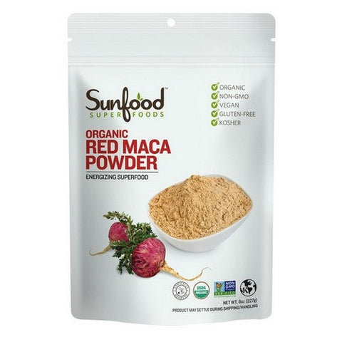 Sunfood Superfoods, Maca Powder Red, 8 Oz Sunfood Superfoods