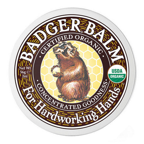 Badger Balm, Badger Balm for Hardworking Hands Tin, 56 Grams Badger Balm