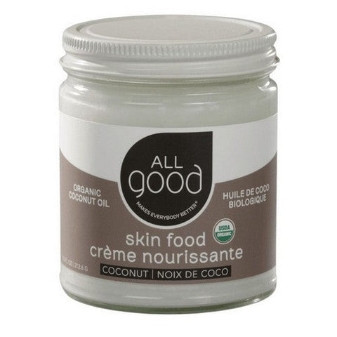 All Good, Coconut Oil Skin Food, 7.5 Oz All Good