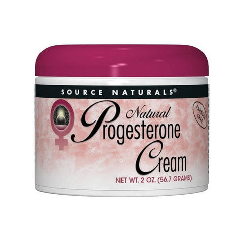 Source Naturals, Progesterone Cream, 2 Oz Source Naturals