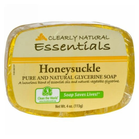 Clearly Natural, Honeysuckle Soap, 4 OZ EA Clearly Natural