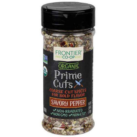 Frontier Coop, Organic Prime Cuts Savory Pepper, 3.99 Oz Frontier Coop
