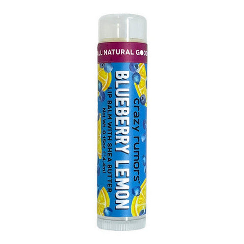Crazy Rumors, Blueberry Lemon Lip Balm, 0.15 Oz Crazy Rumors