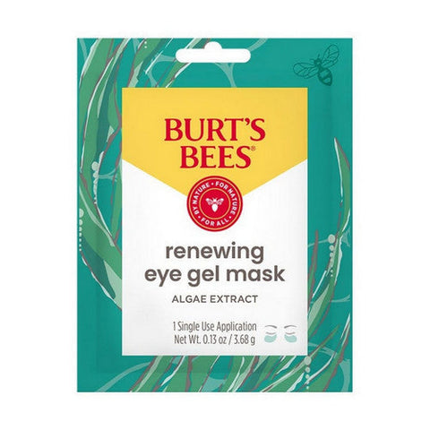 Burts Bees, Renewing Natural Hydrogel Eye Mask with Algae, 1 Count Burts Bees