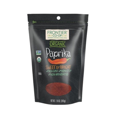 Frontier Coop, Organic Ground Paprika, 7.16 Oz Frontier Coop