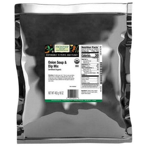 Frontier Coop, Organic Onion Soup & Dip Mix, 1 Lb Frontier Coop