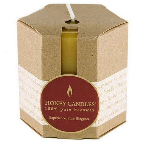 Honey Candle Co., Pure Beeswax 3 Pillar Candles, 1 Count Honey Candle Co.