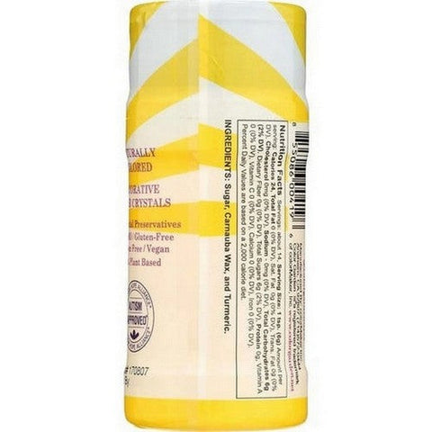 Color Garden, Yellow Natural Sugar Crystals, 3 Oz Color Garden