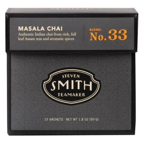Tcho, Masala Chai Blend Black Tea, 15 Count Tcho