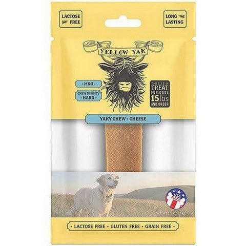 Yellow Yak, Yaky Mini Chew, 1.2 Oz Yellow Yak